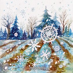 Чудная снежинка